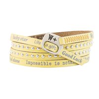 Bracciale We Positive Holiday in Pelle WPHD001 - WPHD001
